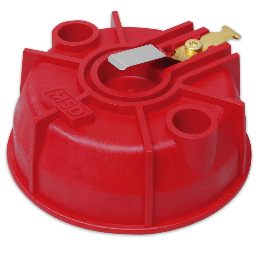 8423 – MSD CO. Distributor Rotor, For Use With MSD Cap-A-Dapt Non Adjustable Red